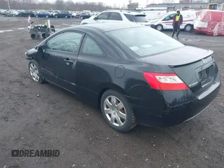 2010 Honda Civic Cpe LX with VIN 2HGFG1B65AH506256, listed as a IAAI auction lot 41942862 with 142,683 mi miles. Bid and sale history available at carsss.com. Image 3.