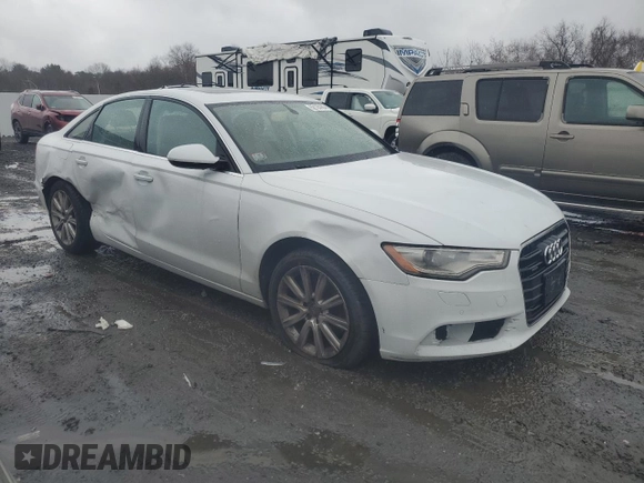 2015 Audi A6 2.0T Premium Plus with VIN WAUGFAFC3FN007747, listed as a Copart auction lot 52125165 with 160,677 mi miles and Clean Title. Bid and sale history available at carsss.com. Image 4.