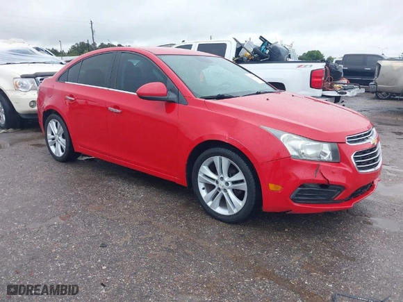 2016 Chevrolet Cruze Limited LTZ with VIN 1G1PG5SB8G7191389, listed as a IAAI auction lot 42091496 with 151,104 mi miles. Bid and sale history available at carsss.com. Image 1.