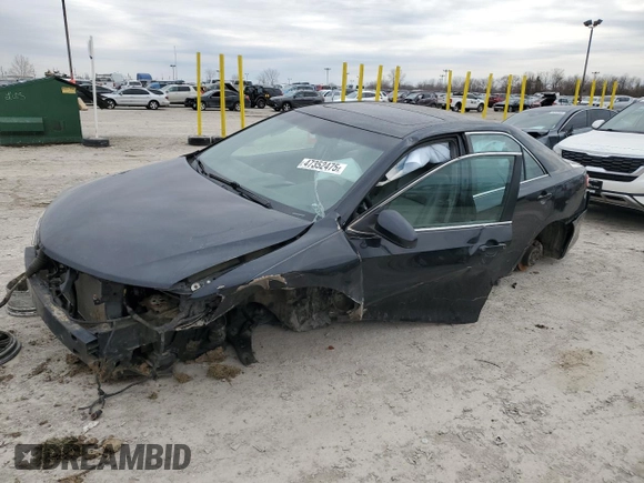 2012 Toyota Camry L with VIN 4T4BF1FK6CR249035, listed as a Copart auction lot 47352475 with 145,541 mi miles and Salvage Title. Bid and sale history available at carsss.com. Image 1.
