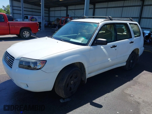 2007 Subaru Forester X with VIN JF1SG63677H712384, listed as a IAAI auction lot 42123598 with 295,606 mi miles and . Bid and sale history available at DreamBid. Image 2.
