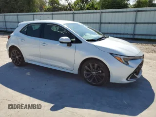 2023 Toyota Corolla Hatchback XSE with VIN JTNC4MBE1P3212783, listed as a Copart auction lot 71613314 with 15,779 mi miles and Salvage Title. Bid and sale history available at carsss.com. Image 4.