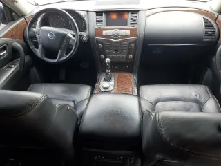 2017 Nissan Armada SV with VIN JN8AY2NC8H9503721, listed as a Copart auction lot 54143455 with Not Provided miles and Clean Title. Bid and sale history available at DreamBid. Image 8.