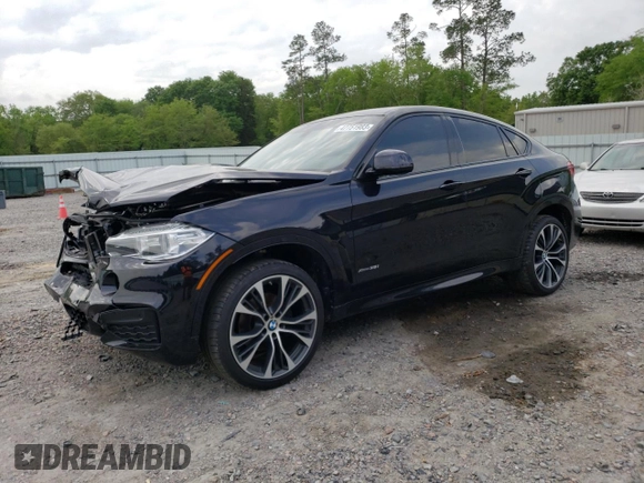 2018 BMW X6 xDrive35i with VIN 5UXKU2C54J0Z62110, listed as a Copart auction lot 47751983 with 48,807 mi miles. Bid and sale history available at carsss.com. Image 1.