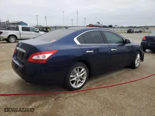 2009 Nissan Maxima 3.5 S with VIN 1N4AA51E29C814094, listed as a Copart auction lot 49481495 with 106,410 mi miles and Salvage Title. Bid and sale history available at carsss.com. Image 3.
