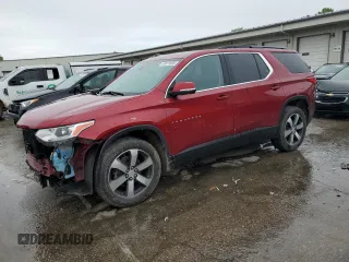2021 Chevrolet Traverse LT with VIN 1GNERHKW0MJ235033, listed as a Copart auction lot 58571005 with 69,371 mi miles and Salvage title. Bid and sale history available at DreamBid. Image 1.