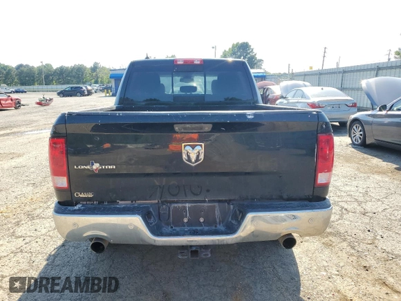 2016 Ram 1500 Lone Star with VIN 1C6RR6LT4GS268187, listed as a Copart auction lot 52523455 with 284,155 mi miles and Salvage Title. Bid and sale history available at carsss.com. Image 6.
