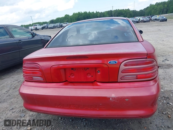 1994 Ford Mustang with VIN 1FALP4047RF117240, listed as a IAAI auction lot 42315542 with 120,825 mi miles and . Bid and sale history available at DreamBid. Image 16.