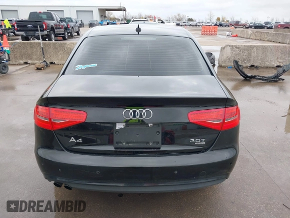 2013 Audi A4 Premium Plus with VIN WAUFFAFL1DN028279, listed as a IAAI auction lot 41085916 with 147,644 mi miles. Bid and sale history available at carsss.com. Image 17.