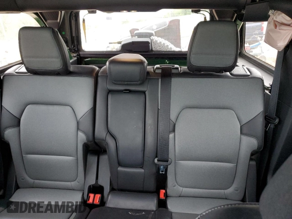 2024 Ford Bronco Everglades with VIN 1FMEE4HH8RLA00375, listed as a Copart auction lot 55608045 with 17,770 mi miles and Salvage title. Bid and sale history available at DreamBid. Image 10.