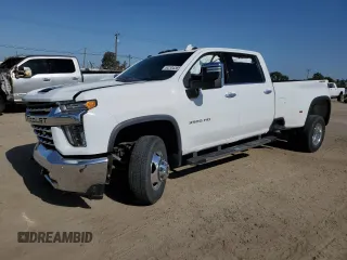2020 Chevrolet Silverado 3500HD LTZ with VIN 1GC4YUEY2LF222606, listed as a Copart auction lot 62334385 with 32,293 mi miles and Salvage title. Bid and sale history available at DreamBid. Image 1.