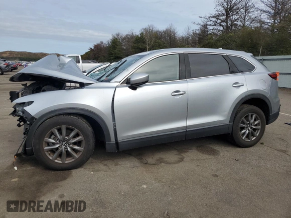 2021 Mazda CX-9 Touring with VIN JM3TCBCY0M0509620, listed as a Copart auction lot 71450634 with 0 mi miles and Salvage Title. Bid and sale history available at carsss.com. Image 1.