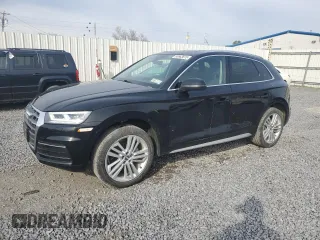 2018 Audi Q5 Premium Plus with VIN WA1BNAFY5J2242344, listed as a Copart auction lot 53663615 with 101,697 mi miles and Salvage Title. Bid and sale history available at carsss.com. Image 1.