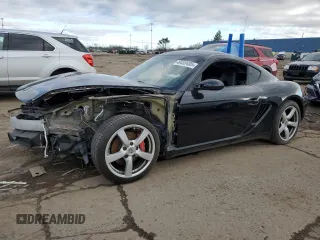 2007 Porsche Cayman S with VIN WP0AB29847U780574, listed as a Copart auction lot 49459405 with Not Provided miles and Clean Title. Bid and sale history available at DreamBid. Image 1.