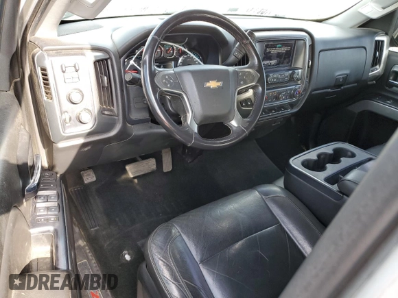 2018 Chevrolet Silverado 1500 LT with VIN 3GCUKREC6JG167804, listed as a Copart auction lot 52859235 with 124,822 mi miles and Salvage Title. Bid and sale history available at DreamBid. Image 8.