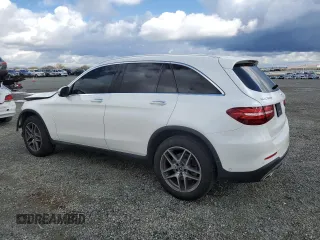 2018 Mercedes-Benz GLC with VIN WDC0G4KB8JV070619, listed as a Copart auction lot 48543395 with 125,689 mi miles and Salvage Title. Bid and sale history available at carsss.com. Image 2.