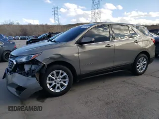 2018 Chevrolet Equinox LT z VIN 3GNAXSEV3JS622643, wystawiony jako Copart lot #47822165 z przebiegiem 82 712 mil mil oraz Szkoda całkowita • Salvage title. Historia ofert i sprzedaży dostępna na DreamBid. Obrazek 1.