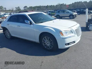 2013 Chrysler 300 Luxury Series with VIN 2C3CCASGXDH573689, listed as a IAAI auction lot 41782712 with 204,746 mi miles. Bid and sale history available at carsss.com. Image 1.