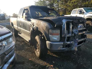 2008 Ford F-350 XL with VIN 1FTWX31R88EA33489, listed as a Copart auction lot 81902834 with Not Provided miles and Salvage Title. Bid and sale history available at DreamBid. Image 4.