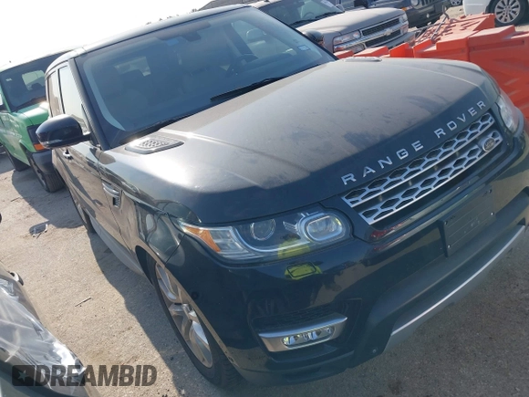 2015 Land Rover Range Rover Sport HSE with VIN SALWR2VF4FA539158, listed as a IAAI auction lot 42050217 with 59,826 mi miles. Bid and sale history available at carsss.com. Image 1.
