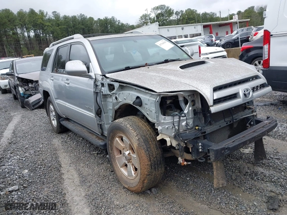2005 Toyota 4Runner SR5 with VIN JTEZU14R050058848, listed as a IAAI auction lot 41764430 with 189,902 mi miles. Bid and sale history available at carsss.com. Image 1.