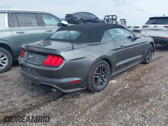2018 Ford Mustang EcoBoost Premium with VIN 1FATP8UH4J5167267, listed as a IAAI auction lot 42554885 with 136,967 mi miles and . Bid and sale history available at DreamBid. Image 4.