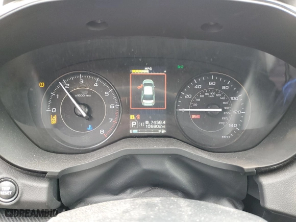 2022 Subaru Impreza Premium with VIN 4S3GTAD60N3725257, listed as a Copart auction lot 47446875 with 106,902 mi miles and Salvage Title. Bid and sale history available at carsss.com. Image 9.