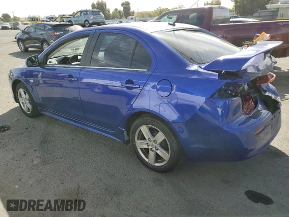 2008 Mitsubishi Lancer DE with VIN JA3AU26U08U034473, listed as a Copart auction lot 75571444 with 133,949 mi miles and Salvage Title. Bid and sale history available at carsss.com. Image 2.