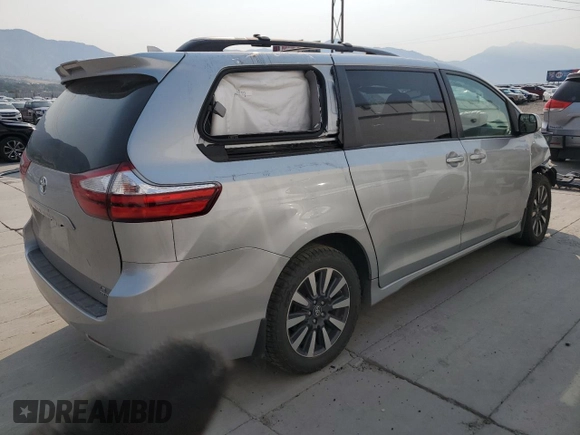 2019 Toyota Sienna LE with VIN 5TDJZ3DC4KS216224, listed as a Copart auction lot 66791514 with 90,306 mi miles and Salvage Title. Bid and sale history available at carsss.com. Image 3.