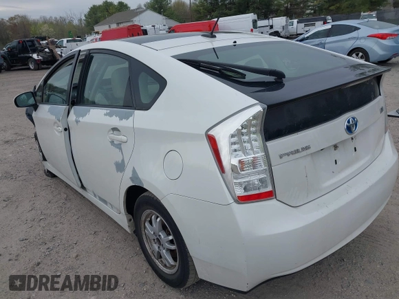 2010 Toyota Prius II with VIN JTDKN3DU7A0112031, listed as a IAAI auction lot 42013151 with 1 mi miles. Bid and sale history available at carsss.com. Image 3.