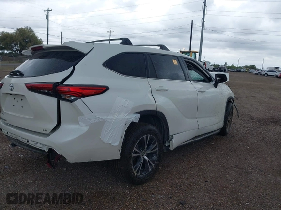 2021 Toyota Highlander L with VIN 5TDZZRAH7MS069048, listed as a IAAI auction lot 40980925 with Not provided miles and . Bid and sale history available at DreamBid. Image 4.