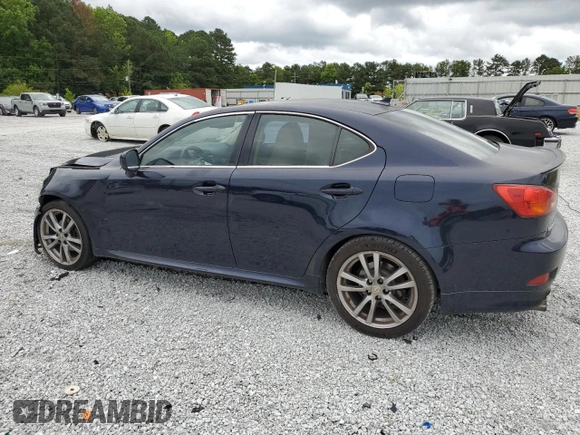 2008 Lexus IS 250 with VIN JTHBK262X85052613, listed as a Copart auction lot 60151025 with 355,990 mi miles and Salvage title. Bid and sale history available at DreamBid. Image 2.