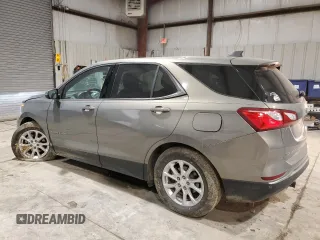 2018 Chevrolet Equinox LT with VIN 3GNAXJEV1JS631318, listed as a Copart auction lot 45581225 with 104,907 mi miles and Salvage Title. Bid and sale history available at carsss.com. Image 2.
