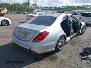 2015 Mercedes-Benz S-Class S 550 with VIN WDDUG8CB4FA094398, listed as a IAAI auction lot 41954289 with 1 mi miles. Bid and sale history available at carsss.com. Image 4.