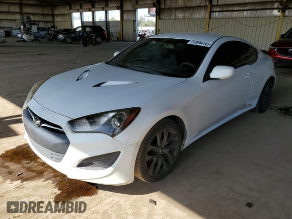 2013 Hyundai Genesis Coupe R-Spec with VIN KMHHT6KD3DU103713, listed as a Copart auction lot 52994445 with 127,696 mi miles and Clean title. Bid and sale history available at DreamBid. Image 1.