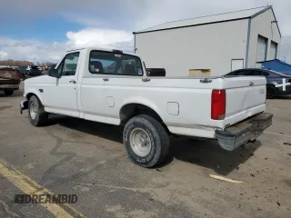 1995 Ford F-150 with VIN 2FTEF15N0SCA33333, listed as a Copart auction lot 49594735 with 186,762 mi miles and Salvage Title. Bid and sale history available at carsss.com. Image 2.