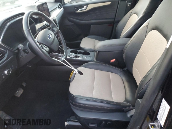 2021 Ford Escape Titanium Hybrid with VIN 1FMCU9DZ3MUA77020, listed as a Copart auction lot 42781755 with 45,201 mi miles and Salvage title. Bid and sale history available at DreamBid. Image 7.
