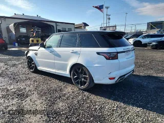 2022 Land Rover Range Rover Sport SVR with VIN SALWZ2RE8NA799997, listed as a Copart auction lot 44576385 with 50,379 mi miles and Salvage Title. Bid and sale history available at DreamBid. Image 2.