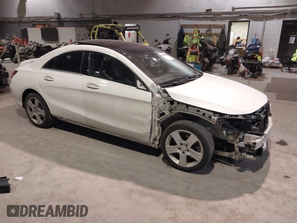 2015 Mercedes-Benz CLA 250 with VIN WDDSJ4GB7FN211542, listed as a IAAI auction lot 41239584 with 108,433 mi miles and . Bid and sale history available at DreamBid. Image 1.