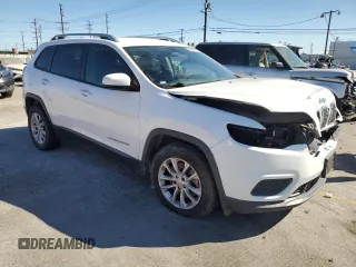 2020 Jeep Cherokee Latitude with VIN 1C4PJLCB8LD654719, listed as a Copart auction lot 63266675 with 83,070 mi miles and Salvage title. Bid and sale history available at DreamBid. Image 4.