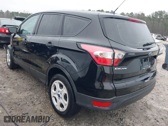 2018 Ford Escape S with VIN 1FMCU0F77JUB21331, listed as a IAAI auction lot 41800729 with 78,572 mi miles. Bid and sale history available at carsss.com. Image 3.
