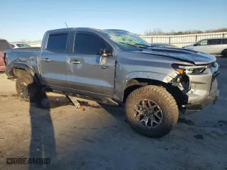 2024 Chevrolet Colorado 4WD ZR2 with VIN 1GCPTFEK3R1119557, listed as a Copart auction lot 89189605 with 10,356 mi miles and Salvage Title. Bid and sale history available at carsss.com. Image 4.