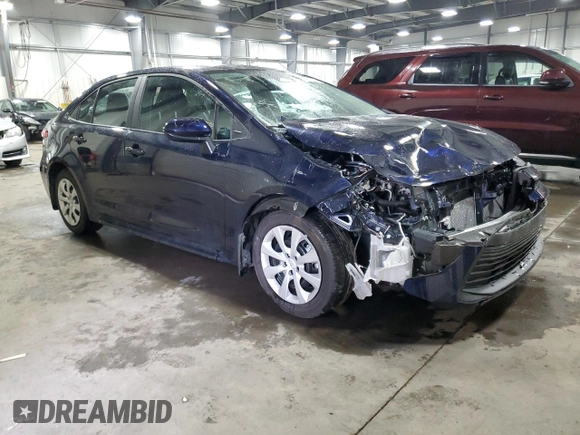 2024 Toyota Corolla LE with VIN 5YFB4MDE1RP225251, listed as a Copart auction lot 53903185 with 405 mi miles and Salvage Title. Bid and sale history available at carsss.com. Image 4.