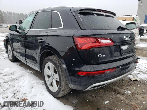 2018 Audi Q5 Premium Plus with VIN WA1BNAFY2J2211505, listed as a Copart auction lot 36286353 with 33,199 mi miles. Bid and sale history available at carsss.com. Image 2.