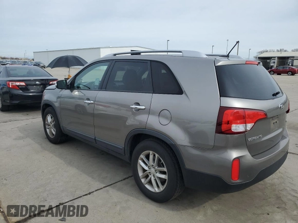 2014 Kia Sorento LX with VIN 5XYKT4A74EG515183, listed as a Copart auction lot 45332975 with 126,082 mi miles and Salvage Title. Bid and sale history available at carsss.com. Image 2.