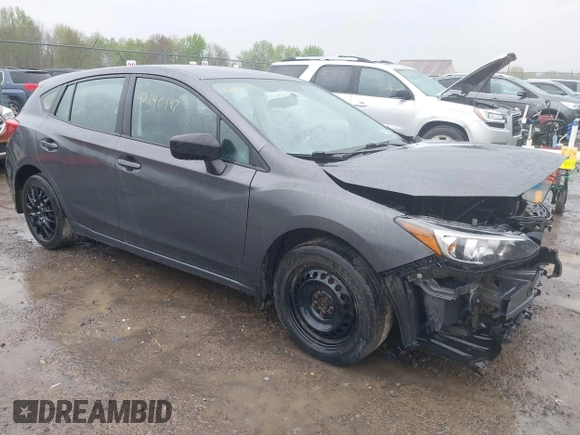 2018 Subaru Impreza with VIN 4S3GTAA67J3728185, listed as a IAAI auction lot 42140197 with 77,090 mi miles and . Bid and sale history available at DreamBid. Image 1.