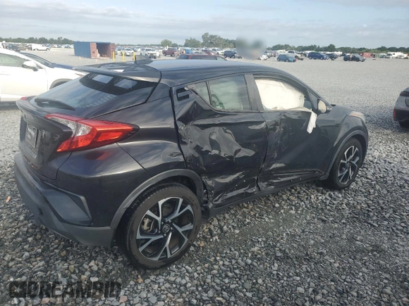 2020 Toyota C-HR LE with VIN NMTKHMBX5LR105717, listed as a Copart auction lot 52797755 with 61,824 mi miles and Non Repairable. Bid and sale history available at carsss.com. Image 3.