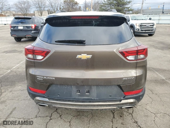 2022 Chevrolet TrailBlazer ACTIV with VIN KL79MSSL3NB094110, listed as a Copart auction lot 44741555 with 70,348 mi miles and Salvage Title. Bid and sale history available at carsss.com. Image 6.