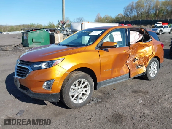 2018 Chevrolet Equinox LT with VIN 2GNAXSEV6J6124161, listed as a IAAI auction lot 42128338 with 69,105 mi miles and . Bid and sale history available at carsss.com. Image 17.