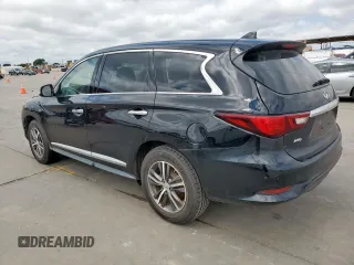 2019 Infiniti QX60 Pure with VIN 5N1DL0MM5KC521508, listed as a Copart auction lot 62563265 with 136,331 mi miles and Clean title. Bid and sale history available at DreamBid. Image 2.